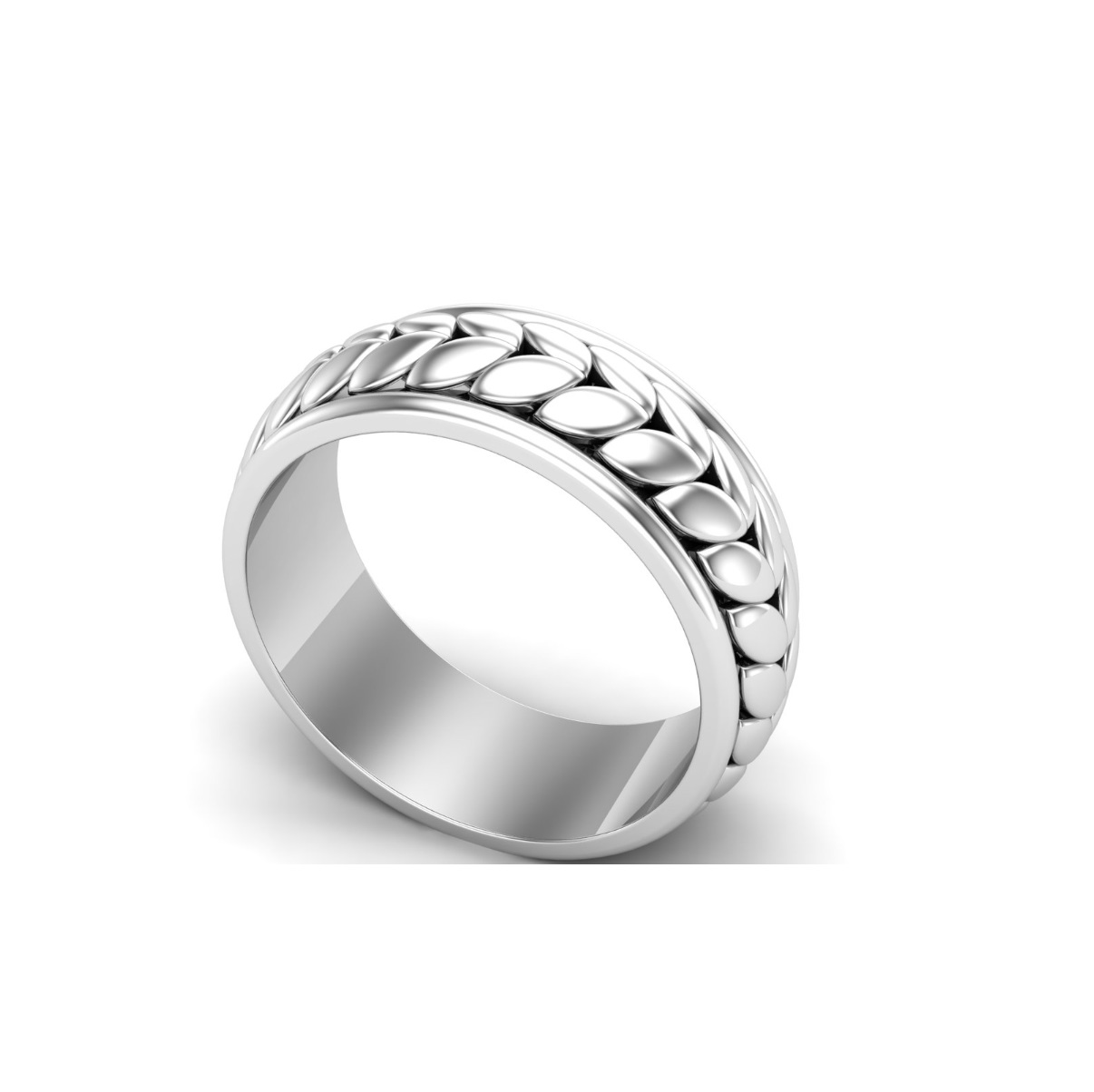 Bague anneau argent Vimy